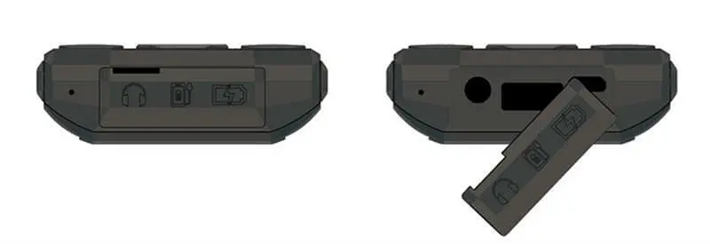 Телефон Ergo E282 Black UA UCRF - фото 6