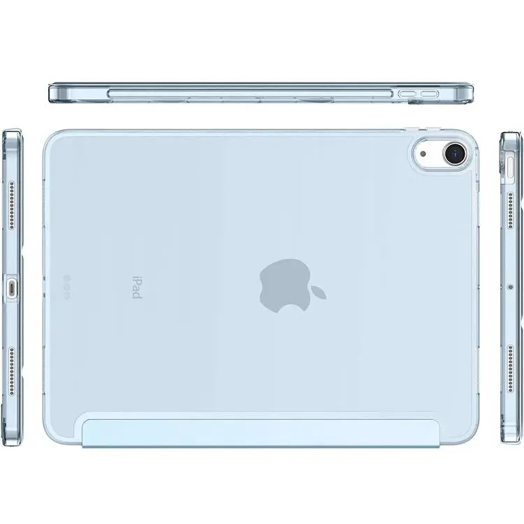 Чохол-книжка BeCover Tri Fold Hard для Apple iPad Air 11" M2/M3 2024/2025 Light Blue (711415) - фото 3
