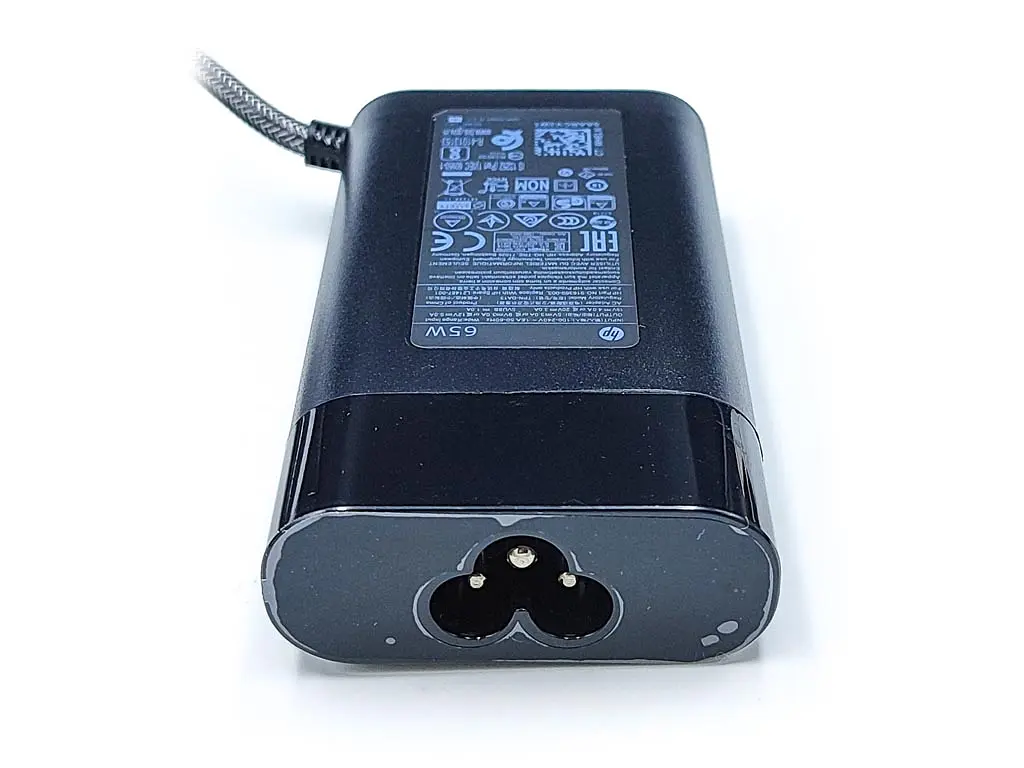 Блок живлення для HP 65W Type-C (USB-C) + USB Ovale (з кабелем) - фото 3