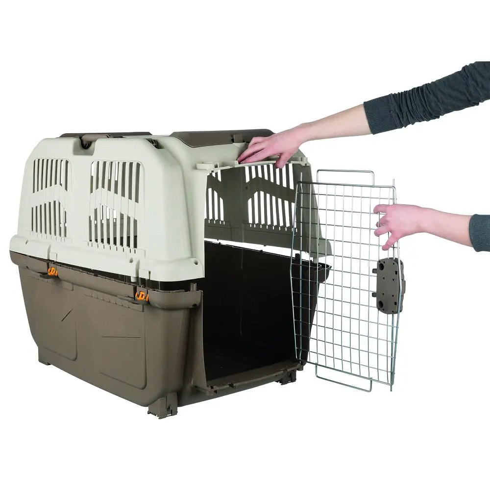 Контейнер-переноска Trixie Skudo 4 48 x 51 x 68 см (коричнева) - фото 5