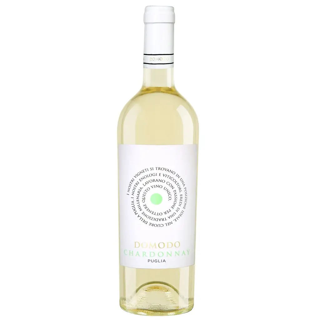 Упаковка вина Domodo Chardonnay Puglia IGP Puglia біле сухе 4.5 л (0.75 л х 6 шт.) - фото 2