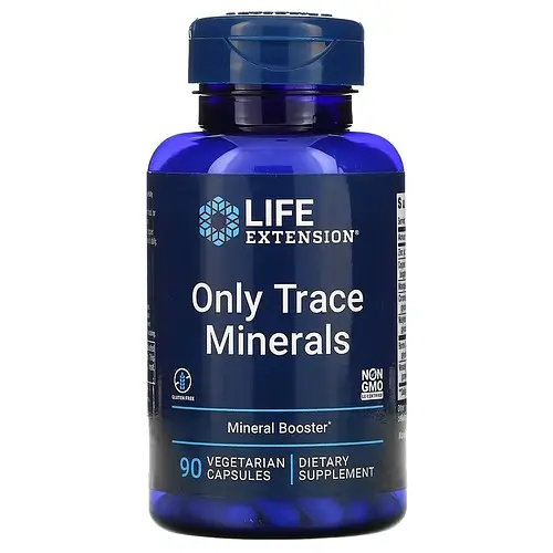 Мінеральні комплекси Only Trace Minerals 90 капсул Life Extension vit0005374