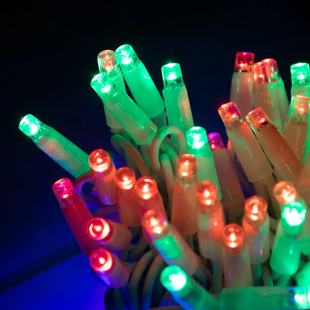 Светодиодная новогодняя гирлянда Line M-1, 11 м, 90 LED, разноцветное свечение, 220V, для ёлки и окна - фото 2