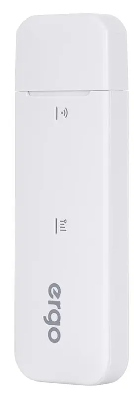 3G модем Ergo W02-CRC9 3G/4G USB Wi-Fi роутер White - фото 2