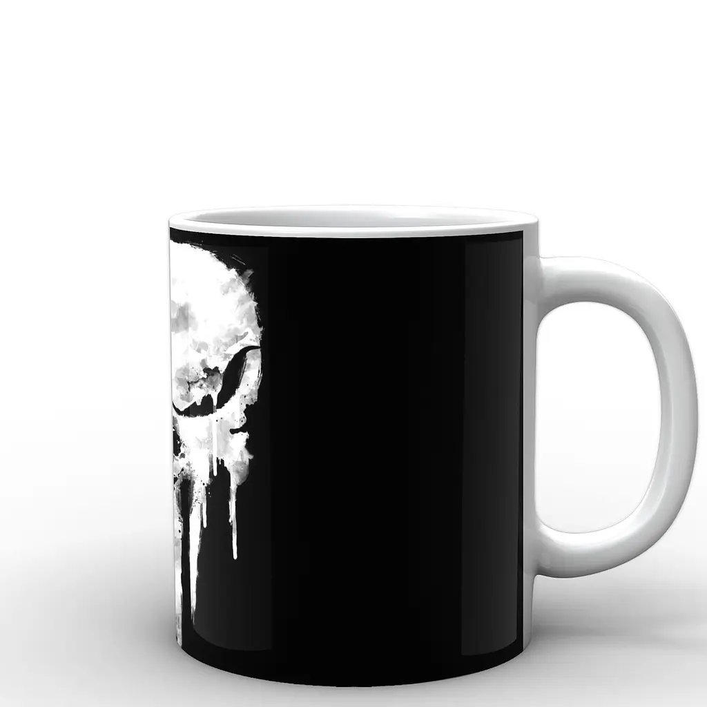 Кухоль GeekLand Каратель Punisher логотип PS.02.004 330 мл білий - фото 3