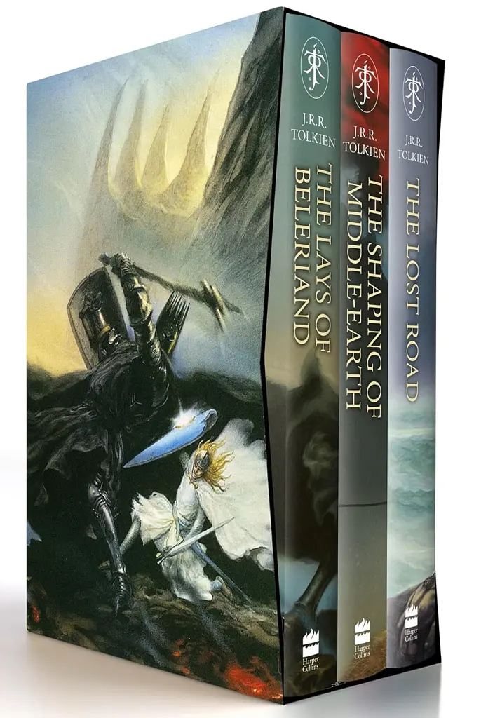 The History Of Middle-earth 2: The Lays of Beleriand. The Shaping of Middle-earth. The Lost Road (Boxed Set Edition) - Джон Р. Р. Толкін - фото 2