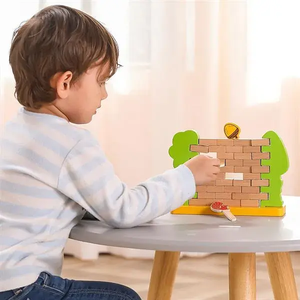 Настільна гра Viga Toys дерев'яна 25х17х8 см різнокольорова - фото 6
