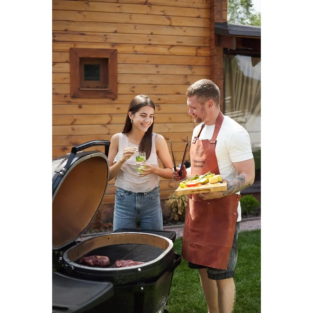 Керамический угольный гриль Primo X Large Oval All in One (PGCXLCG) - фото 15