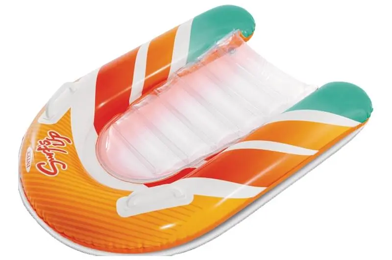Надувний дитячий плотик для плавання Intex Surf's Up Riders 58172 розмір 79x58x13 см від 6 років до 40 кг - фото 10
