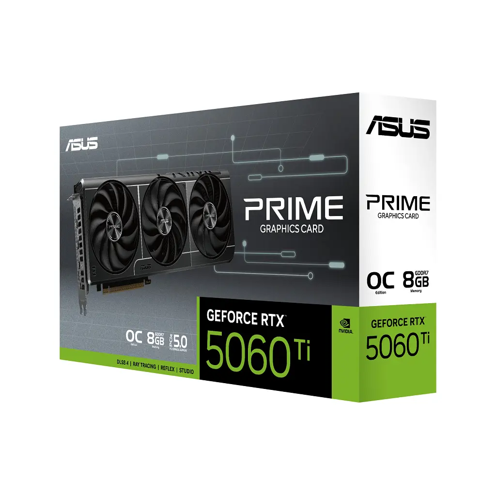 Відеокарта ASUS GeForce RTX5060Ti 8Gb PRIME OC (PRIME-RTX5060TI-O8G) - фото 9