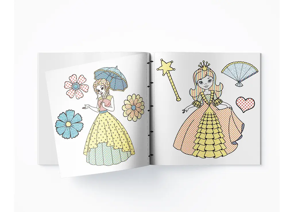 Книга Найкраща водяна розмальовка. Принцеси 1077 Різнокольоровий shop (9789669871077) - фото 3