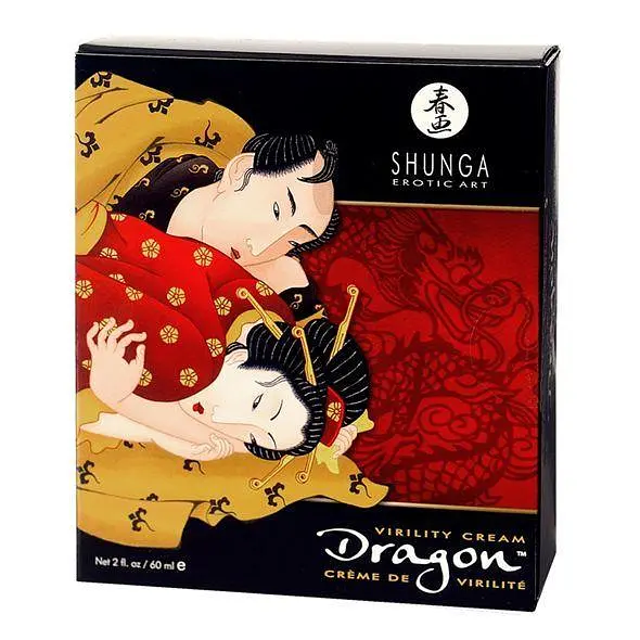Стимулювальний крем для пар Shunga SHUNGA Dragon Cream (60 мл), ефект тепло-холод та поколювання - фото 2