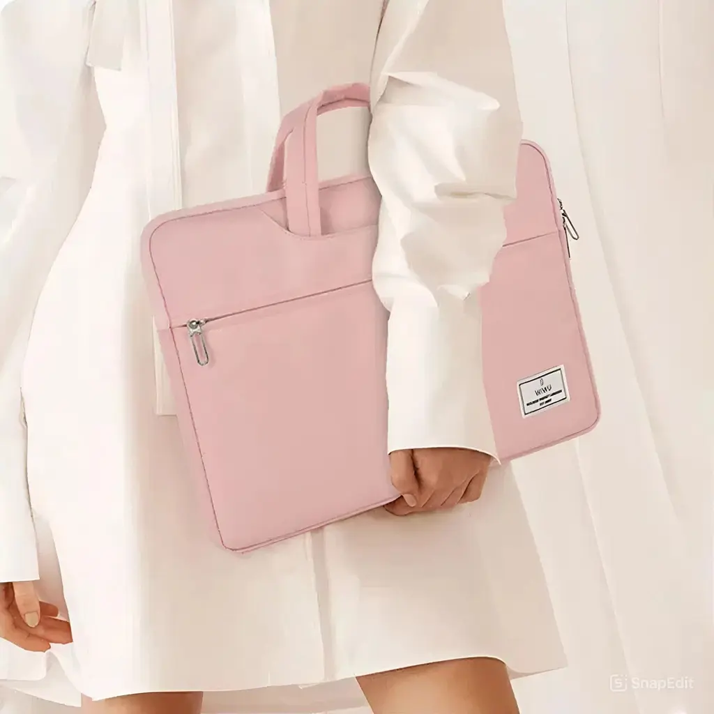 Сумка для ноутбука WiWU Vivi Laptop Handbag 15.6`/16` Pink (6936686410984) [151956] - фото 8