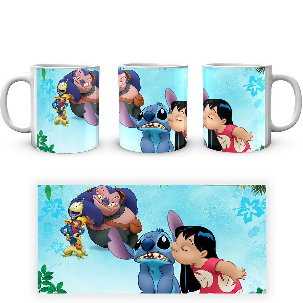 Кухоль GeekLand Lilo and Stitch Ліло і Стіч LS 02.09 330 мл білий - фото 4