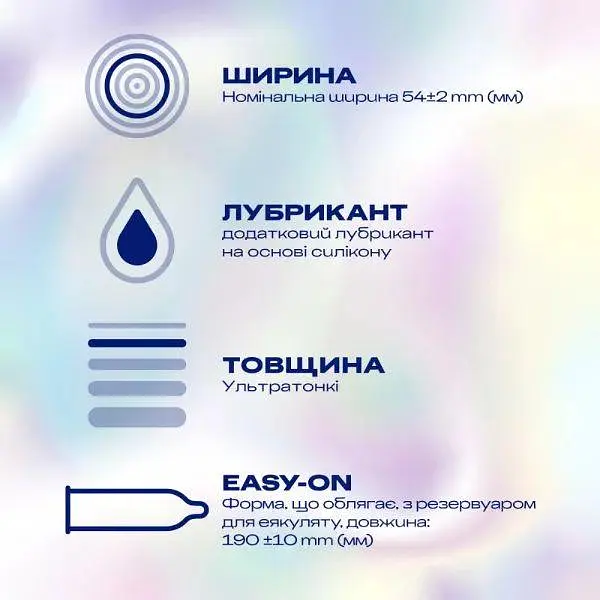 Презервативи найтонші з додатковою змазкою Durex Invisible Extra Lube 3 шт. - фото 3