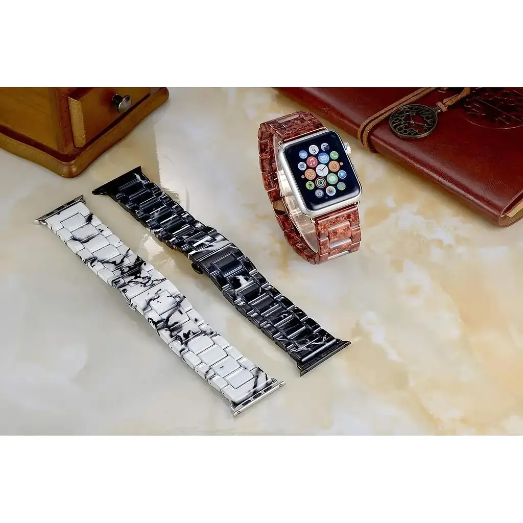 Ремінець Aiyiben для Apple Watch 42 мм 38 мм мармуровий - фото 4