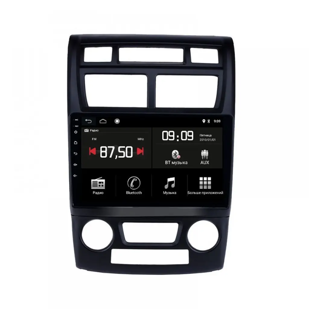 Штатная автомагнитола XPRO Kia Sportage 2005-2009 (9") Android 10.1 (4/32) черная (MER-14117_5463) - фото 3