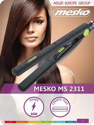 Випрямляч для волосся Mesko MS 2311 ceramic - фото 9