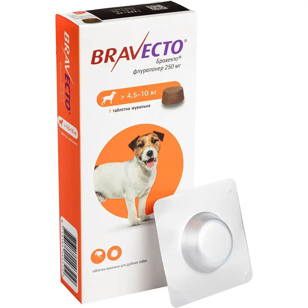 Сухий корм для цуценят дрібних порід Royal Canin Mini Puppy, з м'ясом птиці, 8 кг + Жувальна пігулка Bravecto від бліх і кліщів для собак з вагою 4.5-10 кг 1 шт. - фото 3