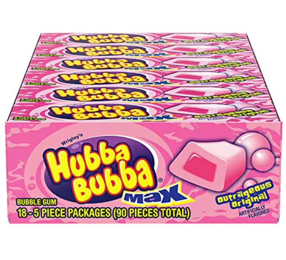 Жувальна гумка Hubba Bubba Max Bubble Gum Outrageous Original - фото 6