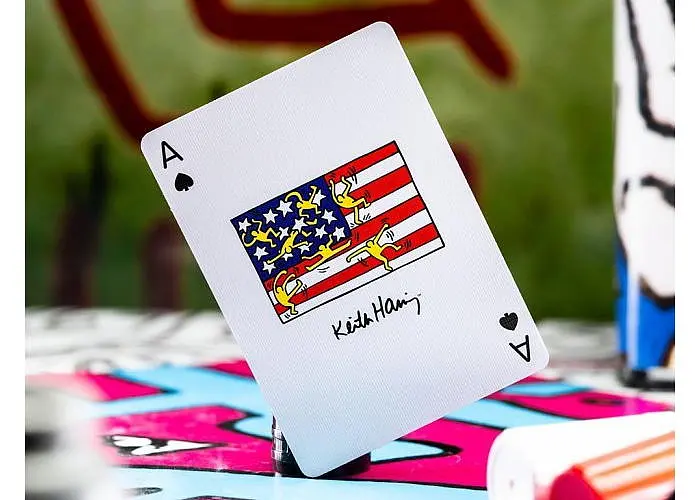 Карты игральные United States Playing Card Company Theory11 Keith Haring (PC_KH) - фото 2