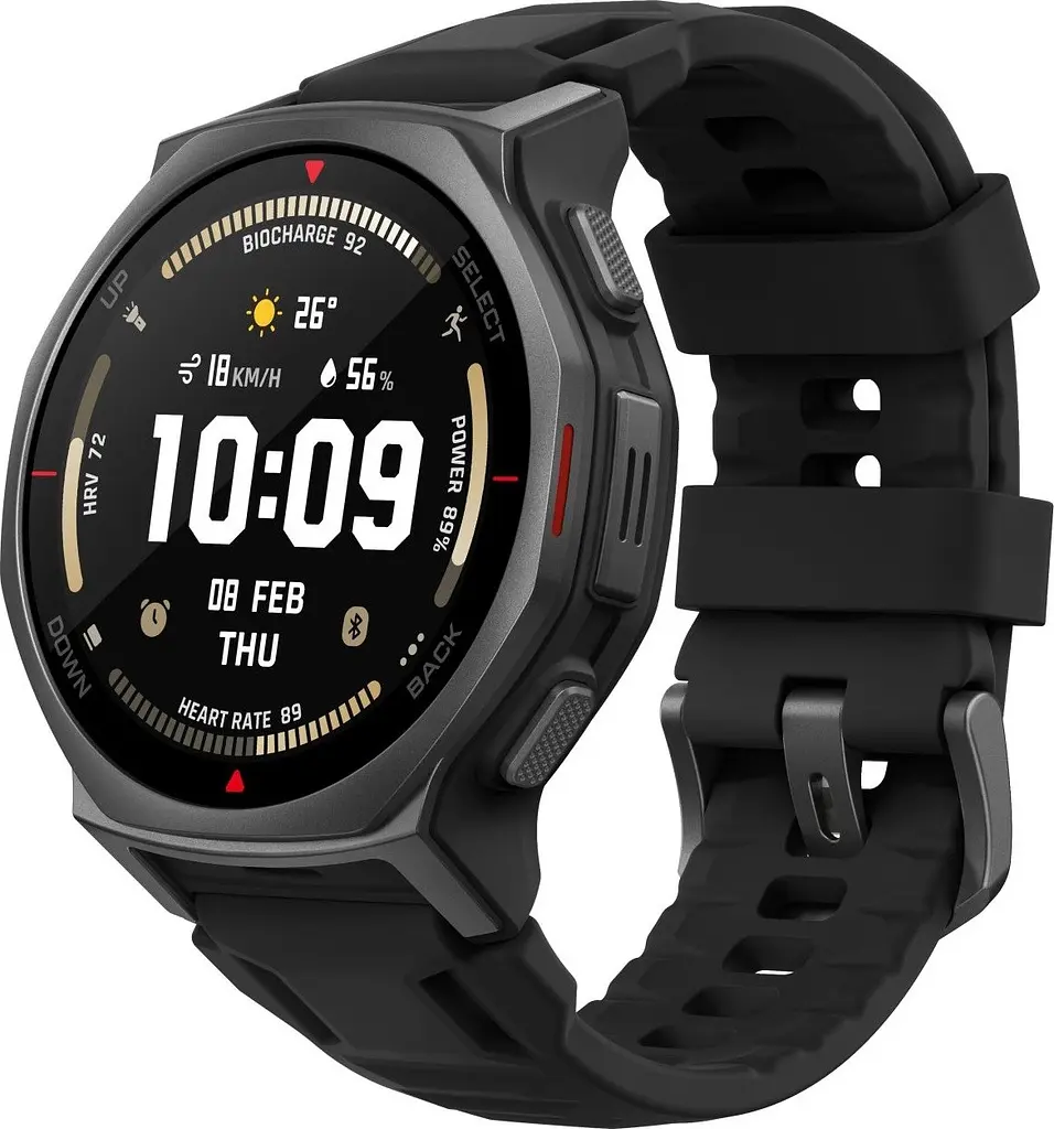 Годинник розумний захищений Amazfit T-Rex 3 Pro 44mm (W2549GL5N) Tactical Black (чорний)