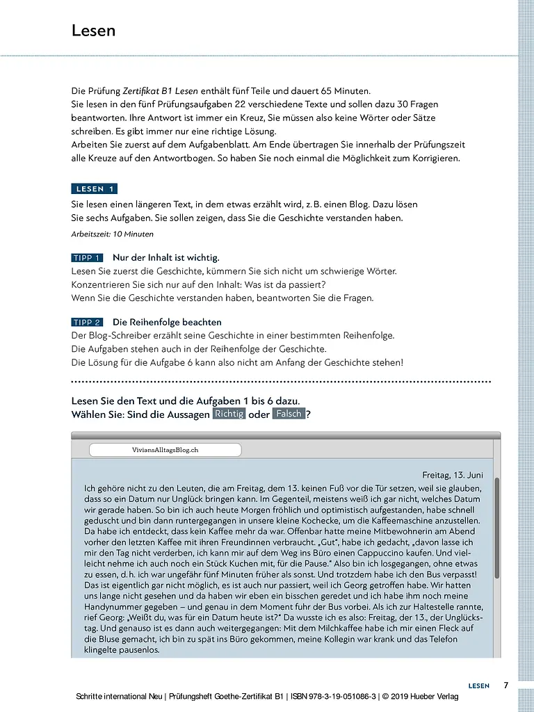 Schritte international Neu 5+6. Prufungsheft Goethe-Zertifikat B1 - фото 2