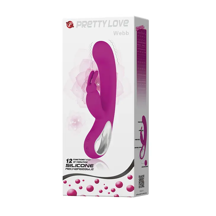 Вібратор Pretty Love Webb Vibrator Purple - фото 2