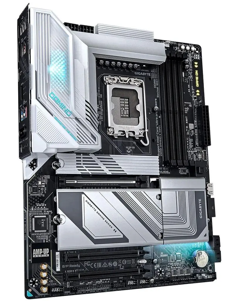 Материнська плата GIGABYTE Z890 GAMING X WIFI7 (Z890 GAMING X WIFI7) (Socket 1851, Intel Z890, ATX) - фото 2