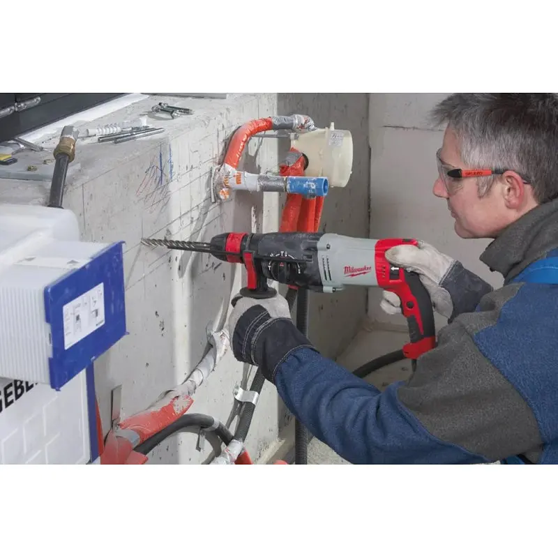 Перфоратор SDS-PLUS MILWAUKEE, PH 30 PowerX, 1030Вт, 3,6Дж (3 режими) (бічне руків’я, обмежувач глибини, кейс) - фото 10
