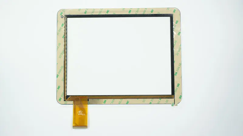 Тачскрін (сенсорне скло) для YuanDao Window N90 PB97DR8073-04 9 7 зовнішній розмір 236*184 мм робоча частина 197*148мм 54 рin - фото 2
