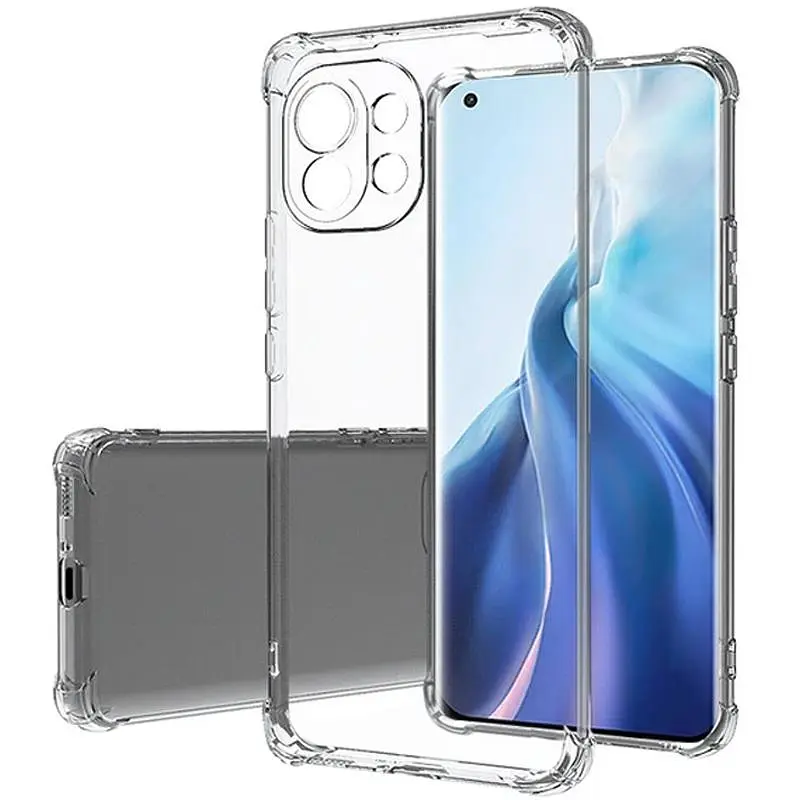 TPU чехол GETMAN Ease logo усиленные углы Full Camera для Xiaomi 17 - фото 2
