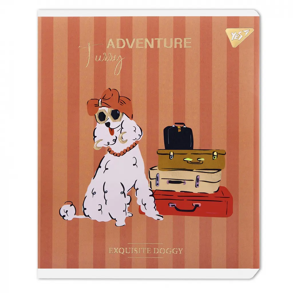 Набір зошитів для записів Yes Exquisite doggy А5/24 кл. 10 шт. (767536) - фото 11