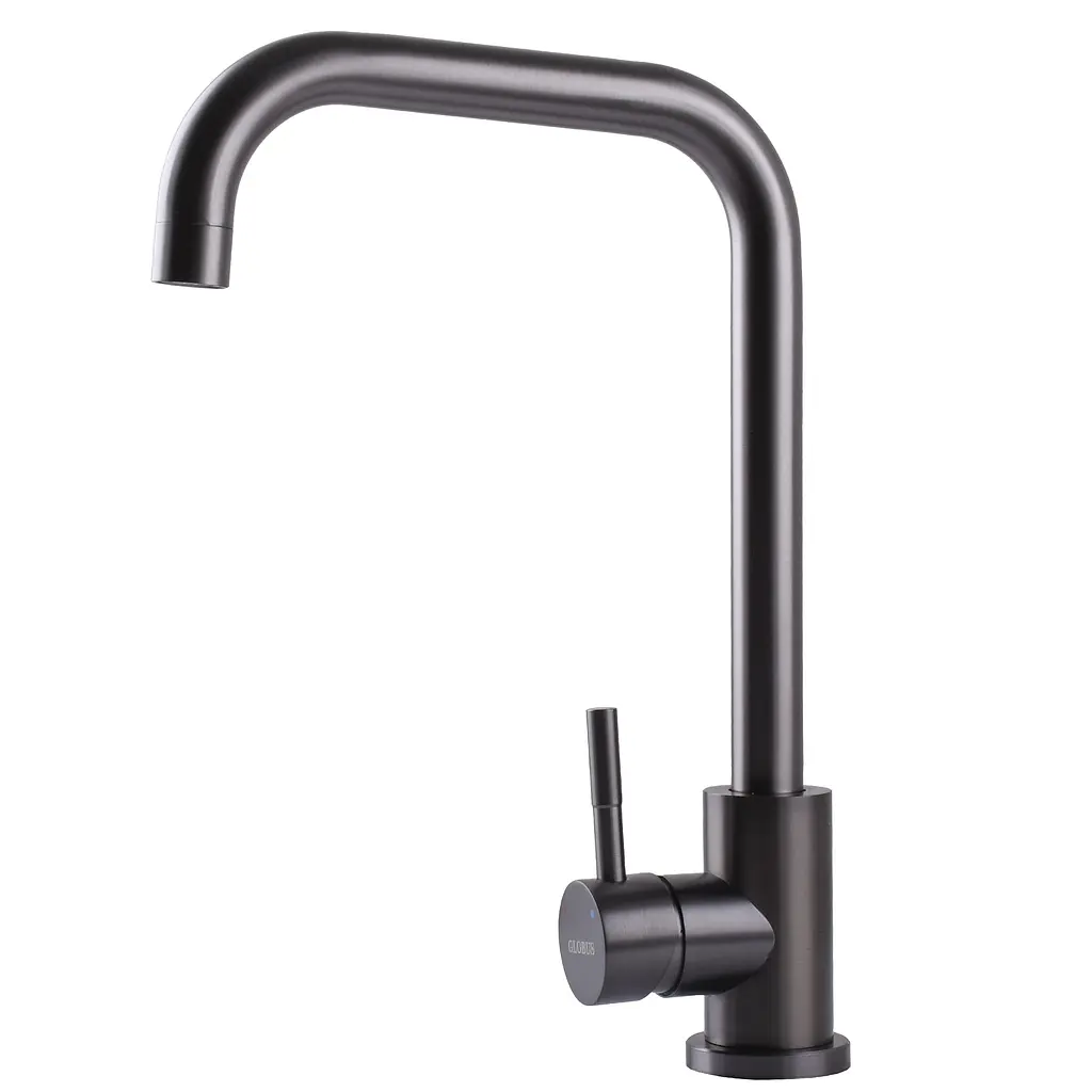 Змішувач для кухні Globus Lux Alpen SBT1-203L-GP Графіт - фото 6