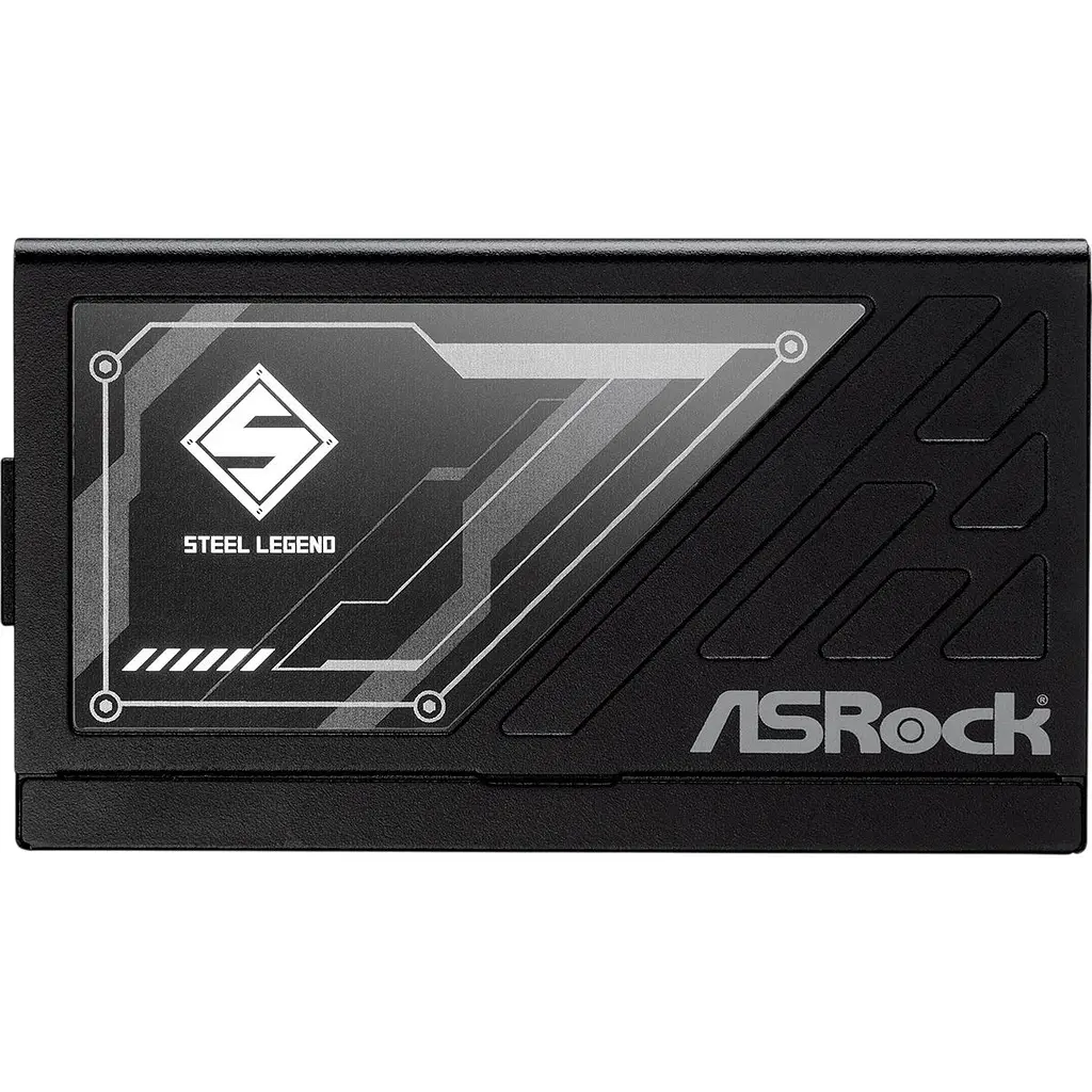 Блок живлення ASRock Steel Legend SL-1000G 1000W PCIE 5.1 Black [176391] - фото 2