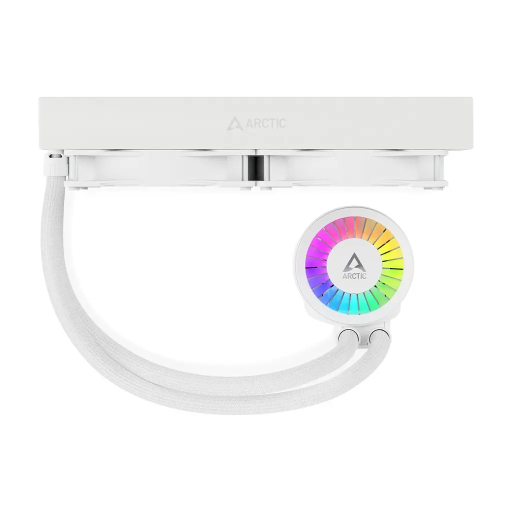 Система рідинного охолодження Arctic Liquid Freezer III - 280 A-RGB White (ACFRE00151A) - фото 4