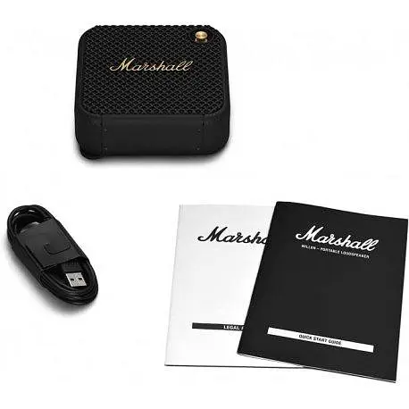 Портативна колонка Marshall Willen Black and Brass (1006059) - фото 5