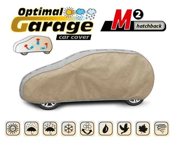 Тент автомобільний для Хечбека / Універсалу Kegel-Blazusiak M1 380x136 см Optimal Garage (5-4313-241-2092) - фото 4