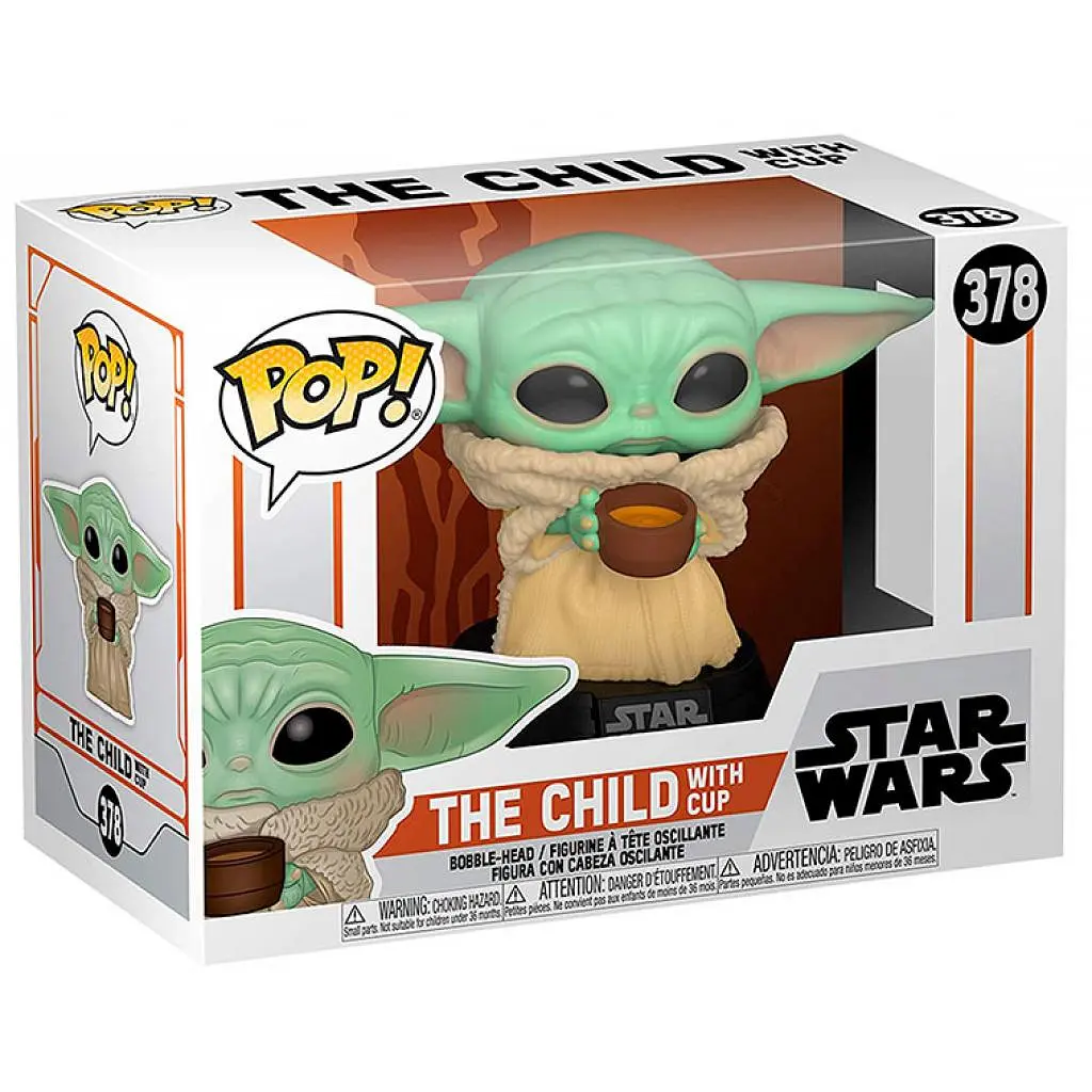 Фігурка для геймерів Funko Pop серії Мандалорець - Малюк із чашкою (49933) - фото 5