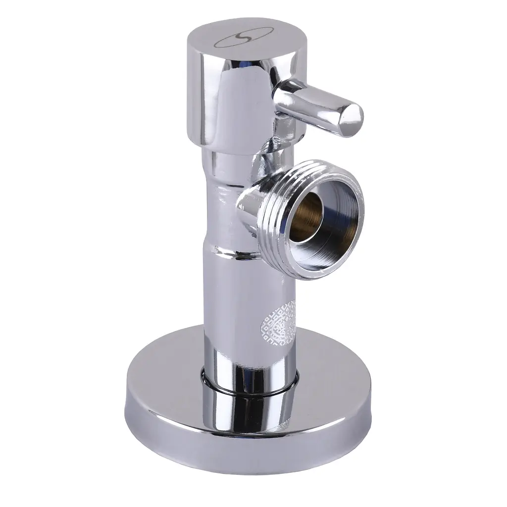 Кран напівобертовий кутовий Solomon 1/2″х3/4″ Lazer 7076 000004157 - фото 4