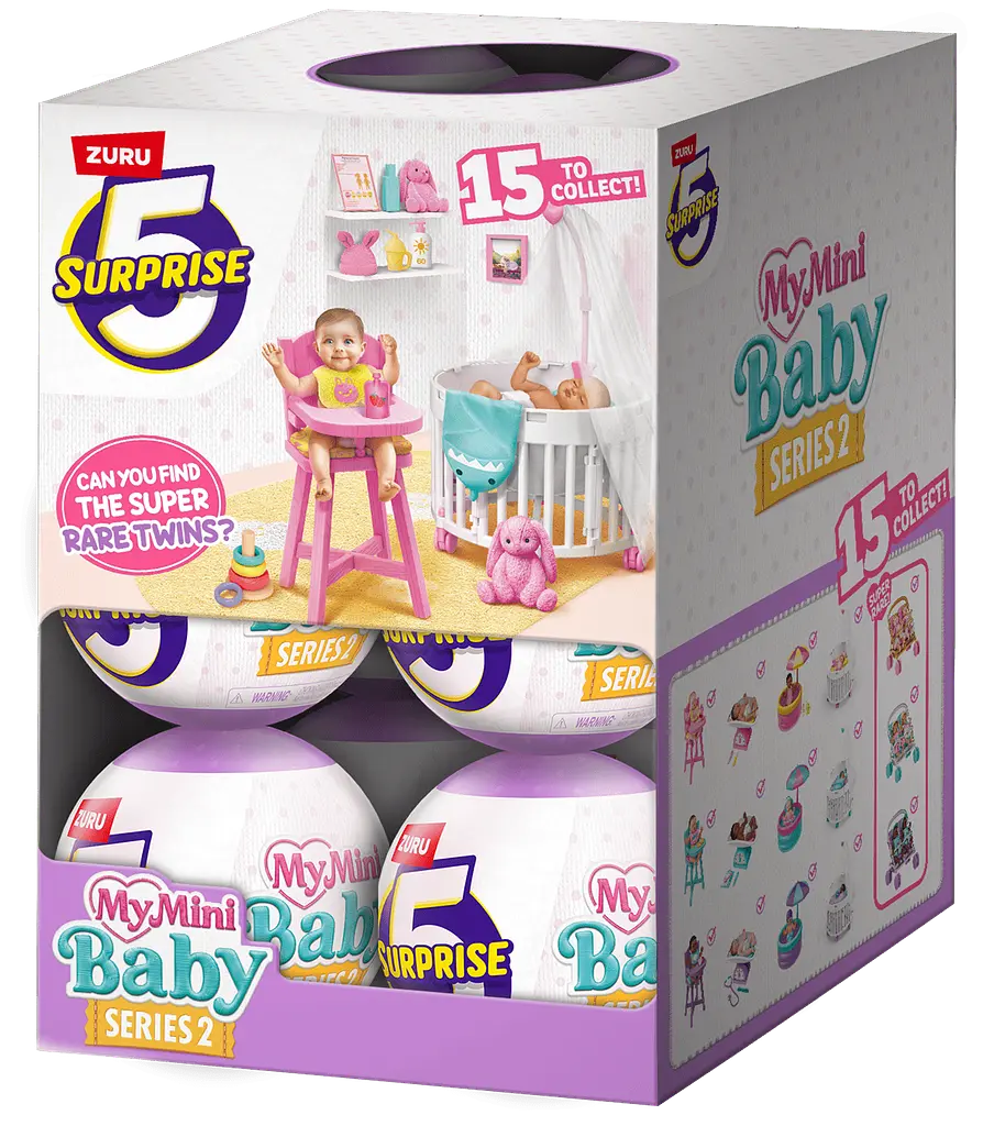Ігровий набір Zuru 5 SURPRISE MY MINI BABY Zuru Mini Brands det0018773 - фото 4