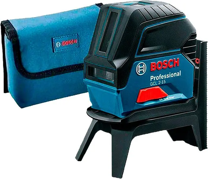 Нівелір Bosch GCL 2-15 Professional з тримачем RM 1, мішенню, чохлом