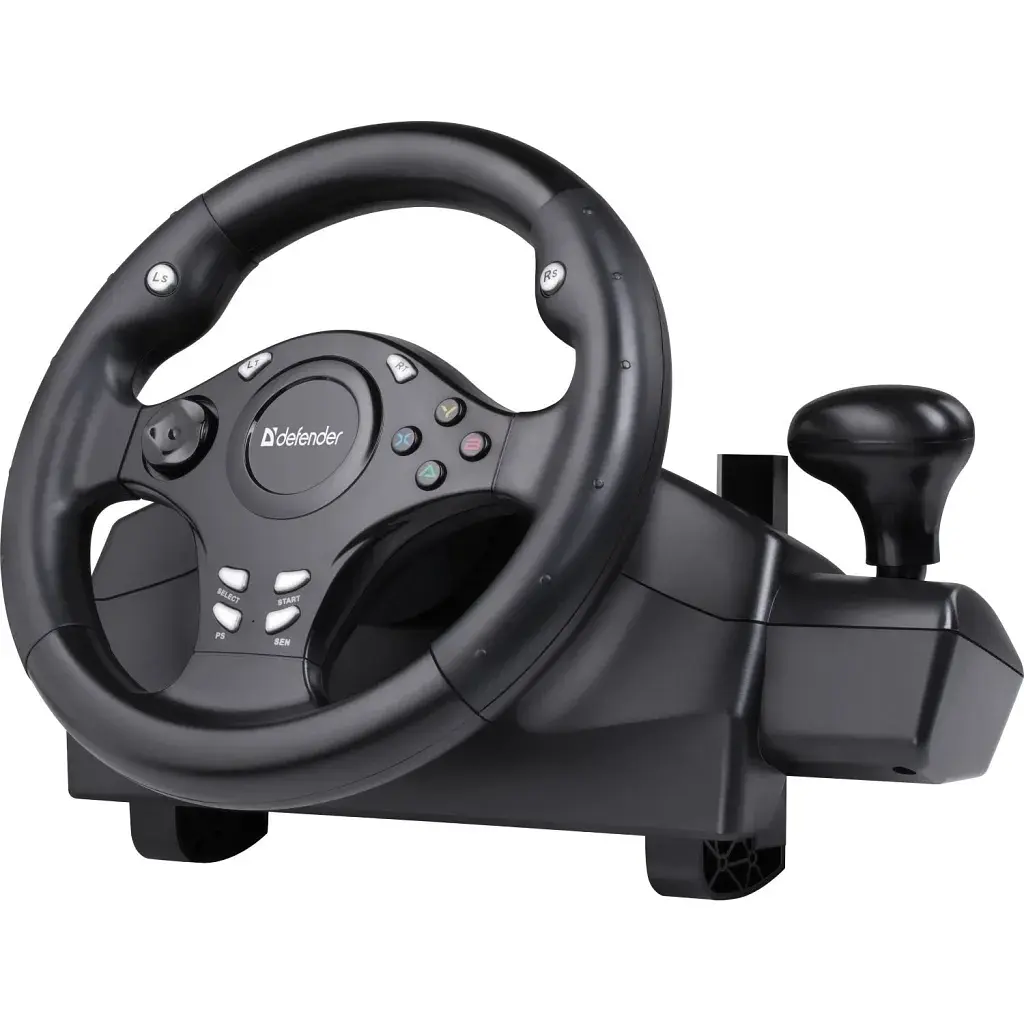 Кермо Defender Rager PC/PS/Xbox/Switch Black (64067) - фото 2