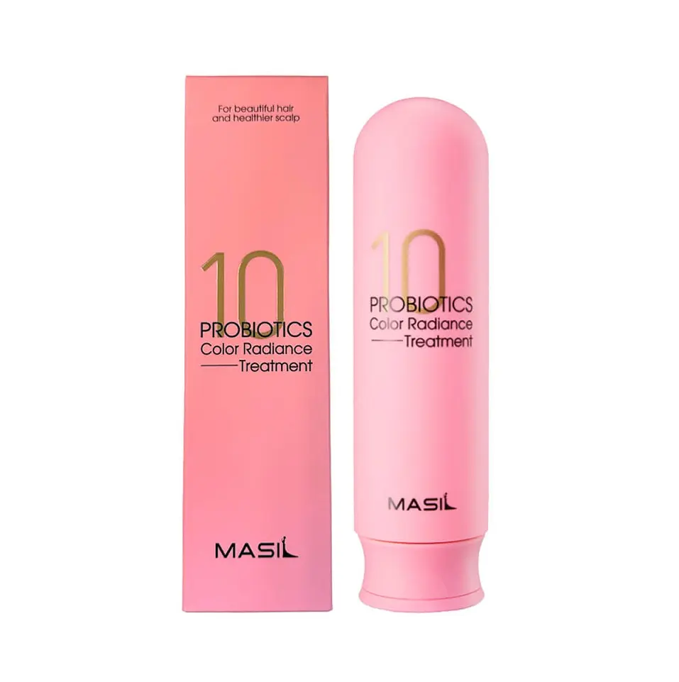 Бальзам із пробіотиками для захисту кольору 10 Probiotics Color Radiance Treatment Masil 300 мл - фото 2