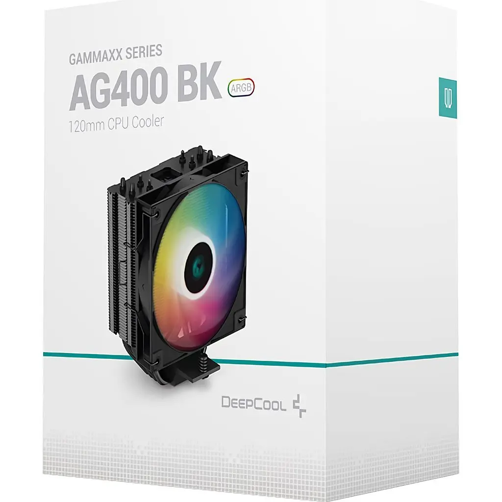 Кулер для процесора Deepcool AG400 BK ARGB (R-AG400-BKANMC-G-2) [150121] - фото 10