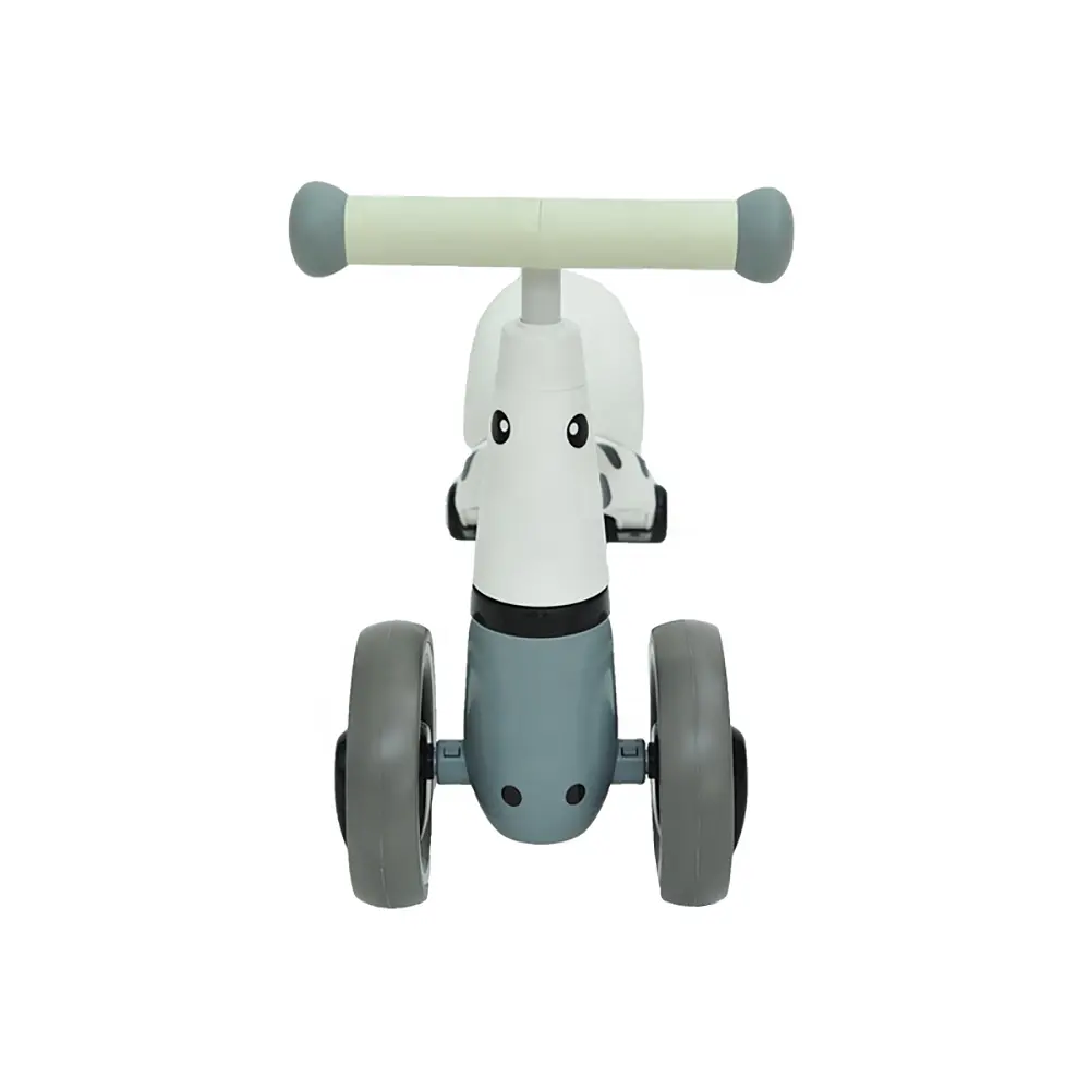 Дитячий триколісний біговел Poppet Зебра Беллі, сірий (PP-1602W) - фото 3