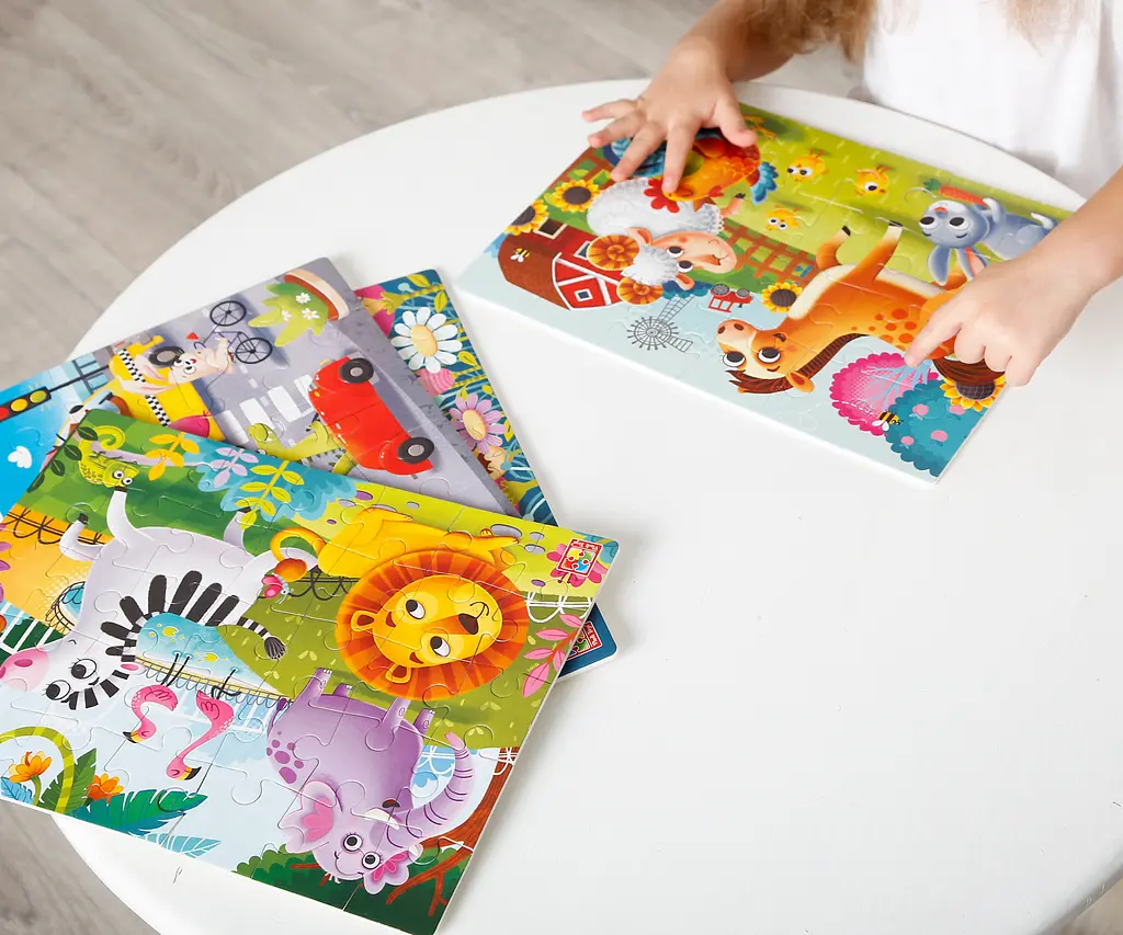 М'які пазли Vladi Toys Ферма, укр. мова, 24 елемента (VT1102-31) - фото 5