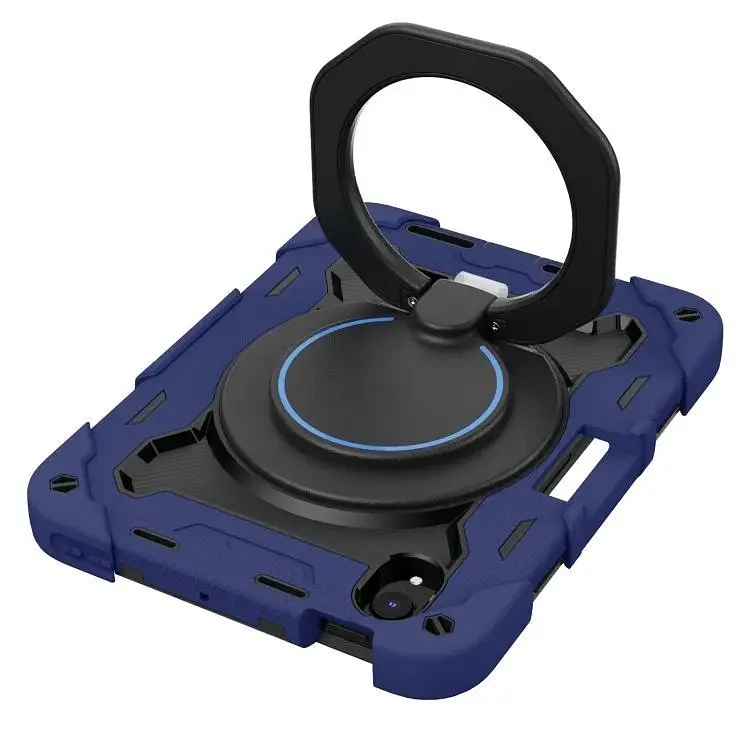Чехол-подставка BeCover бронированный противоударный для Apple iPad Mini 7 2024 Blue (712316) - фото 4