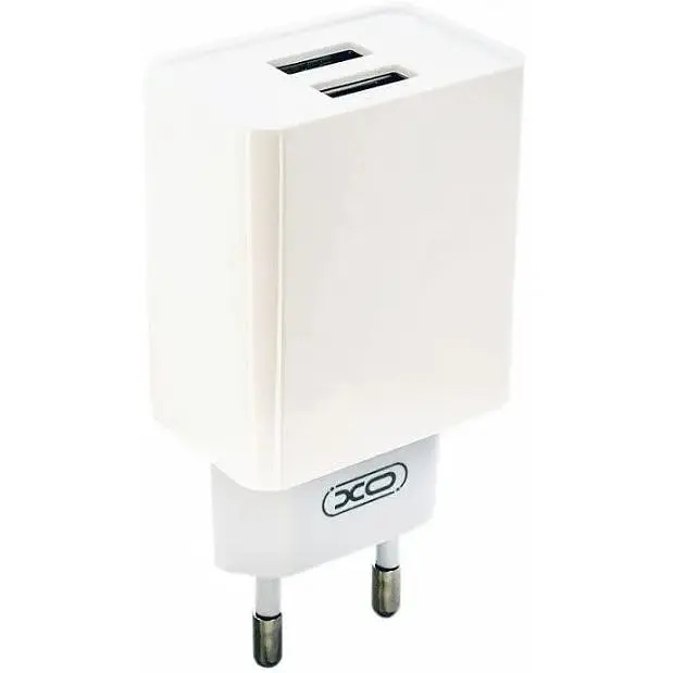 Зарядний мережевий пристрій XO L65 EU (2.4A) на 2 USB - фото 3