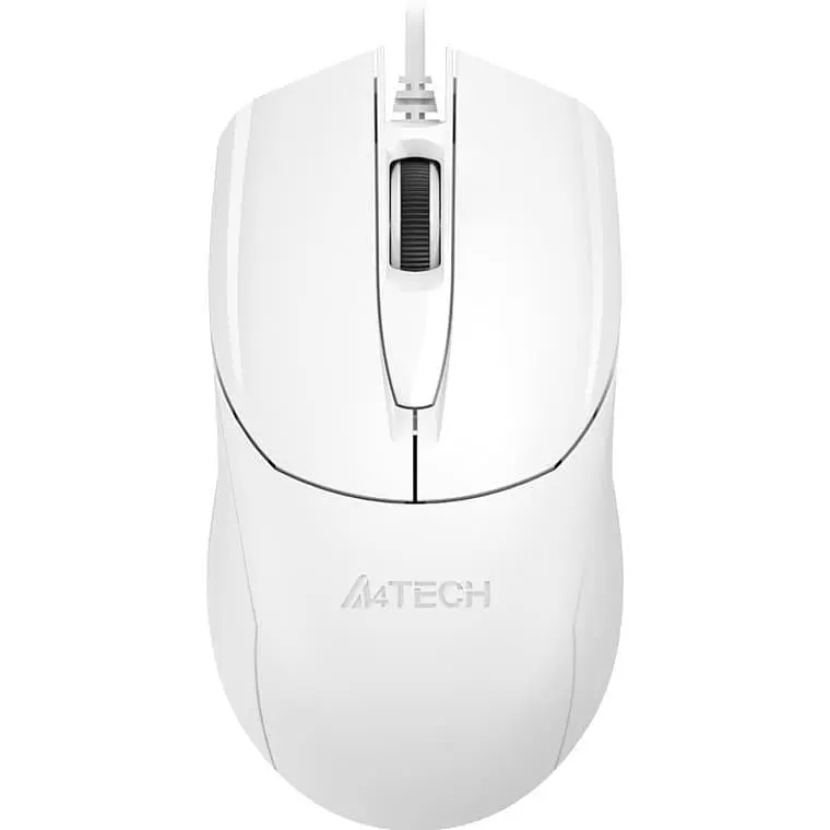 Миша A4Tech OP-750S USB White (OP-750S USB (White)) - фото 3